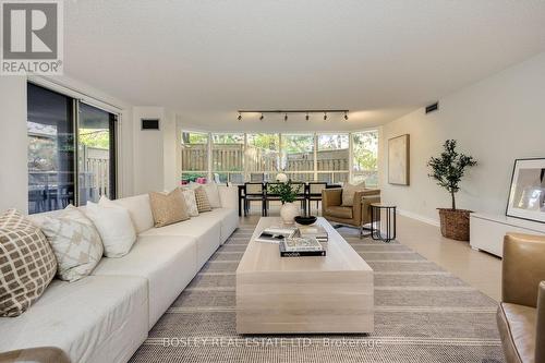 115 - 1200 Don Mills Road, Toronto, ON - Indoor Photo Showing Living Room