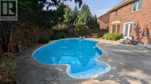 398 Barclay Crescent, Oakville, ON - Outdoor With In Ground Pool