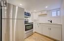 Lower - 21 Fairview Avenue, Kitchener, ON  - Indoor Photo Showing Kitchen With Stainless Steel Kitchen 