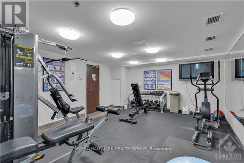 809 - 108 Richmond Road, Ottawa, ON - Indoor Photo Showing Gym Room