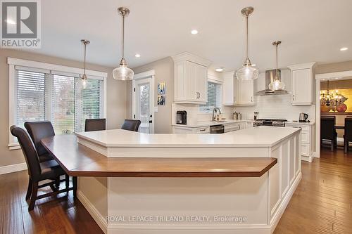 86 Mill Street, Middlesex Centre (Ilderton), ON - Indoor Photo Showing Kitchen With Upgraded Kitchen