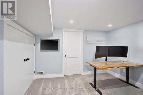 86 Mill Street, Middlesex Centre (Ilderton), ON - Indoor Photo Showing Office