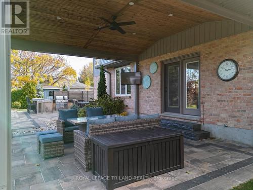 86 Mill Street, Middlesex Centre (Ilderton), ON - Outdoor With Deck Patio Veranda