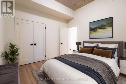 408 - 24 Augusta Street, Hamilton, ON - Indoor Photo Showing Bedroom