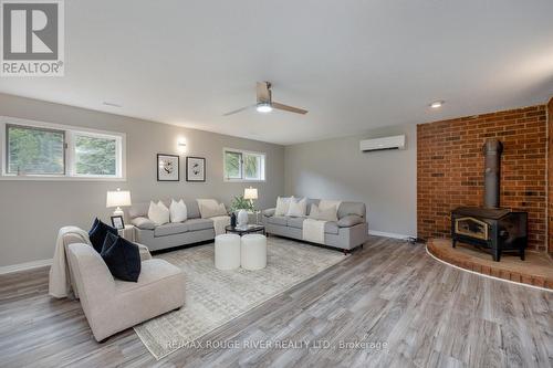 4761 Mckee Road, Scugog, ON - Indoor Photo Showing Living Room With Fireplace