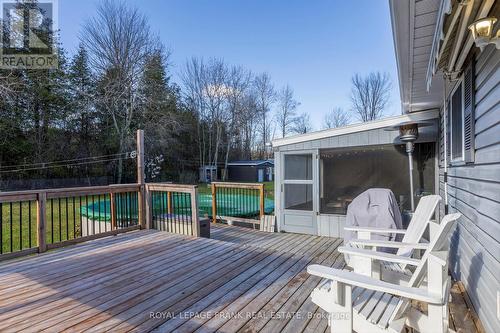 1 Matilda Drive, Kawartha Lakes, ON - Outdoor With Deck Patio Veranda With Exterior