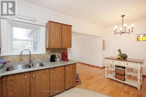 22 St Lawrence Street, Kawartha Lakes (Lindsay), ON - Indoor Photo Showing Kitchen With Double Sink