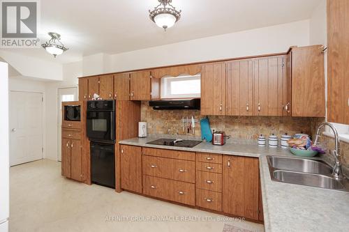 22 St Lawrence Street, Kawartha Lakes (Lindsay), ON - Indoor Photo Showing Kitchen With Double Sink