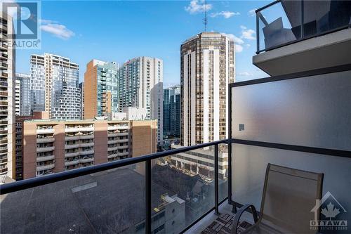 224 Lyon Street N Unit#1010, Ottawa, ON - Outdoor With Balcony