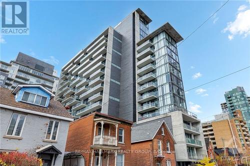 1010 - 224 Lyon Street N, Ottawa, ON - Outdoor With Balcony With Facade