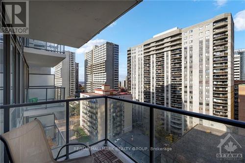 1010 - 224 Lyon Street N, Ottawa, ON - Outdoor With Balcony