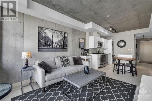 224 Lyon Street N Unit#1010, Ottawa, ON - Indoor Photo Showing Living Room