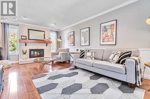 146 Byron Avenue, Thames Centre (Dorchester), ON - Indoor Photo Showing Living Room With Fireplace