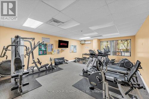 206 - 2556 Argyle Road, Mississauga, ON - Indoor Photo Showing Gym Room