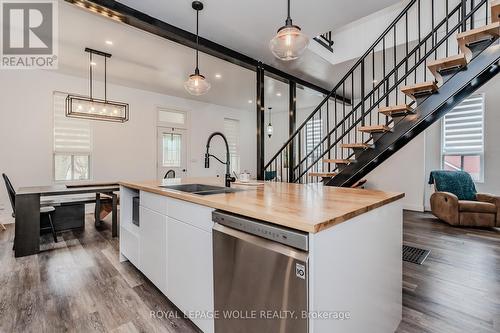 335 Leopold St Street, North Huron, ON - Indoor Photo Showing Kitchen With Double Sink