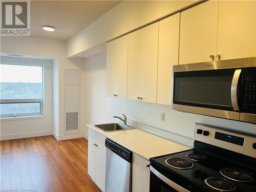 1 Wellington Street Unit# 602, Brantford, ON - Indoor Photo Showing Kitchen