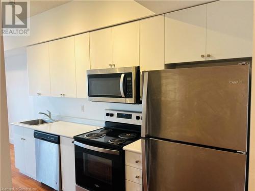 1 Wellington Street Unit# 602, Brantford, ON - Indoor Photo Showing Kitchen