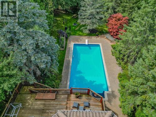 14 Marsh Harbour, Aurora, ON - Outdoor With In Ground Pool