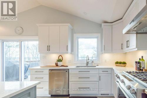 1647 Lakeside Drive, Prince Edward County (Ameliasburgh), ON - Indoor Photo Showing Kitchen With Upgraded Kitchen