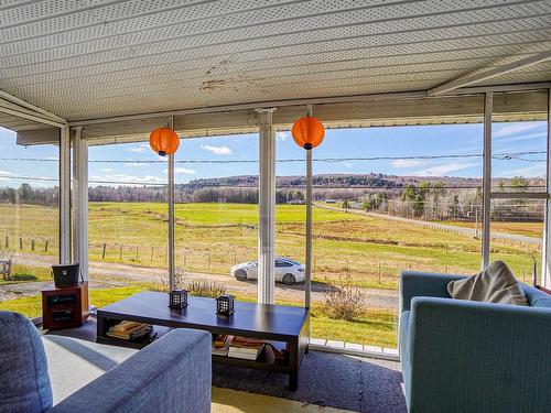 Veranda - 51 2E Rue Pin, Sainte-Marcelline-De-Kildare, QC - Outdoor With Deck Patio Veranda With View With Exterior