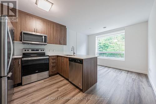 209 - 479 Charlton Avenue E, Hamilton, ON - Indoor Photo Showing Kitchen