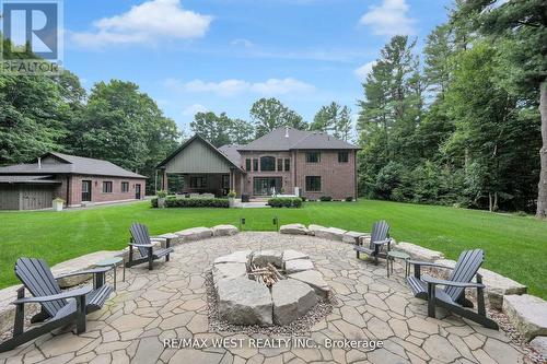 7 Loftus Road, Springwater, ON - Outdoor With Deck Patio Veranda With Backyard