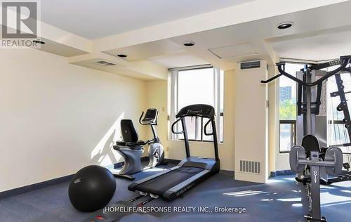 409 - 25 Agnes Street, Mississauga, ON - Indoor Photo Showing Gym Room