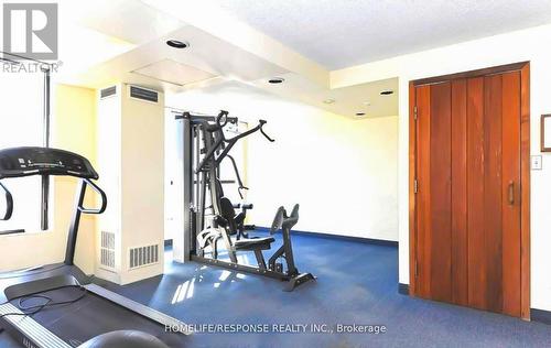 409 - 25 Agnes Street, Mississauga, ON - Indoor Photo Showing Gym Room