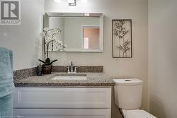 Main floor powder room - 