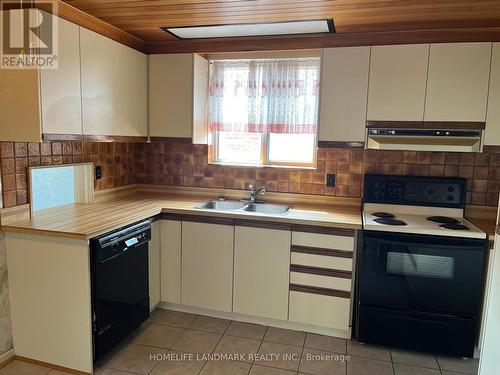 39 Langfield Crescent, Toronto, ON - Indoor Photo Showing Kitchen With Double Sink