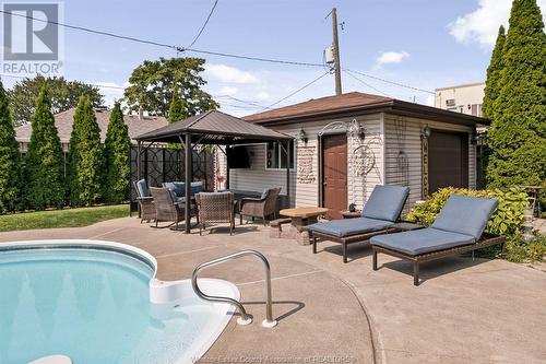 2337 Rossini, Windsor, ON - Outdoor With In Ground Pool With Deck Patio Veranda