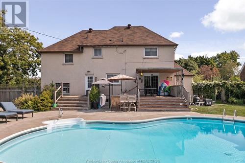 2337 Rossini, Windsor, ON - Outdoor With In Ground Pool With Deck Patio Veranda With Backyard