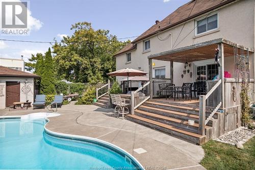 2337 Rossini, Windsor, ON - Outdoor With In Ground Pool