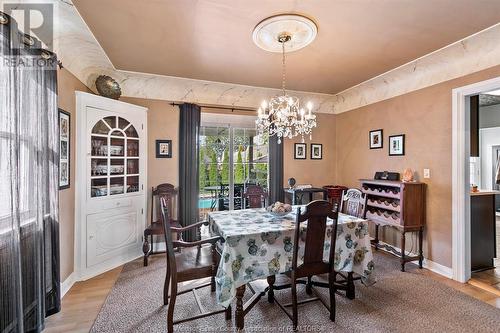 2337 Rossini, Windsor, ON - Indoor Photo Showing Dining Room