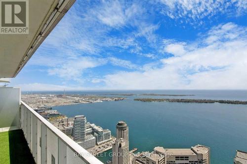 7310 - 88 Harbour Street, Toronto, ON - Outdoor With Body Of Water With Balcony With View