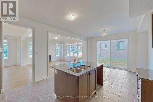 9 Ann Mckee Street, Caledon, ON - Indoor Photo Showing Kitchen With Double Sink