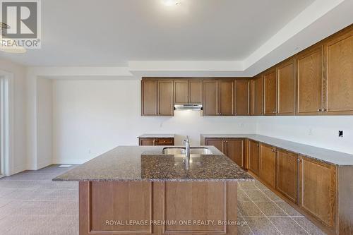 9 Ann Mckee Street, Caledon, ON - Indoor Photo Showing Kitchen With Double Sink