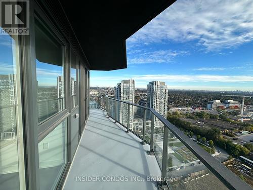 2304 - 36 Zorra Street, Toronto, ON - Outdoor With Balcony With View With Exterior