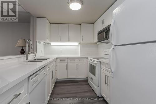 311 - 430 Pearl Street, Burlington, ON - Indoor Photo Showing Kitchen With Double Sink