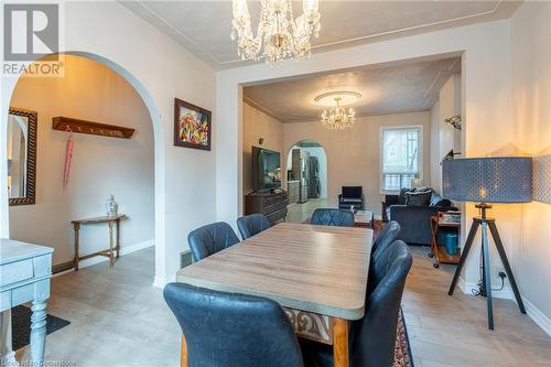 50 1/2 Clyde Street, Hamilton, ON - Indoor Photo Showing Dining Room