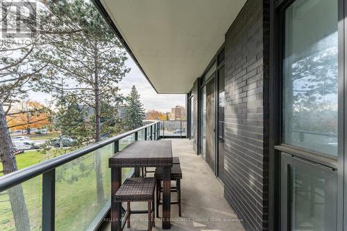 305 - 21 Park Street E, Mississauga, ON - Outdoor With Balcony With Exterior