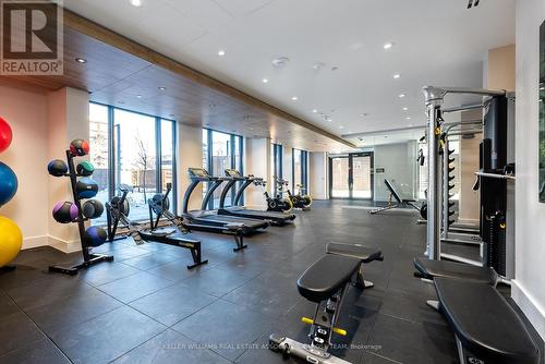 305 - 21 Park Street E, Mississauga, ON - Indoor Photo Showing Gym Room