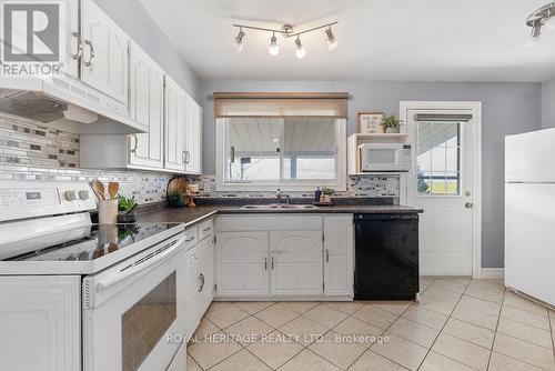 1029 Eldon Road, Kawartha Lakes (Oakwood), ON - Indoor Photo Showing Kitchen With Double Sink