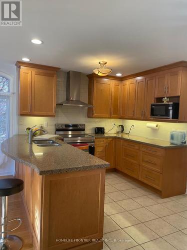 1 Ocean Avenue, Vaughan, ON - Indoor Photo Showing Kitchen With Double Sink