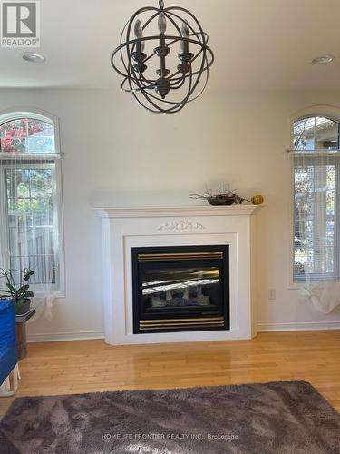 1 Ocean Avenue, Vaughan, ON - Indoor Photo Showing Living Room With Fireplace