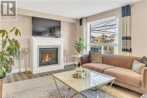 7 Drohan Drive, Guelph, ON - Indoor Photo Showing Living Room With Fireplace