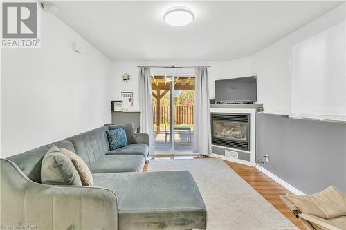 7 Drohan Drive, Guelph, ON - Indoor Photo Showing Living Room With Fireplace