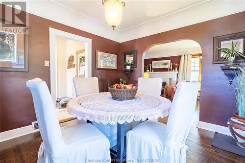 540 Elizabeth Street, Wallaceburg, ON - Indoor Photo Showing Dining Room