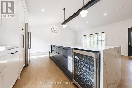 3111 Cemetery Road, Hamilton, ON - Indoor Photo Showing Other Room With Fireplace