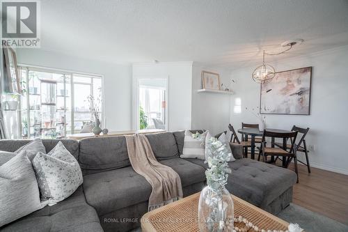 1208 - 75 King Street E, Mississauga, ON - Indoor Photo Showing Living Room